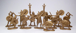 Солдатики из пластика Carthaginians 12 figures in 6 poses (bronze), 1:32 ClassicToySoldiers