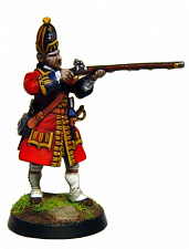 1022 а Гренадер. 1-й полк Пешей Гвардии. Англия. 1704 г (40 мм) Драбант