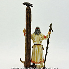 Миниатюра из олова Древнеславянский волхв, 54 мм, Большой полк (ИЛ0187.06.04.54) (ИЛ0187.06.04.54)