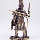 Миниатюра из бронзы Пеший индеец с копьем, 1844 г. 101, 40 мм, Седьмая миниатюра