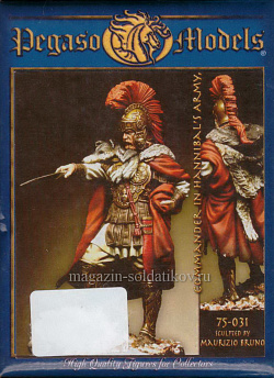 Сборная модель из пластика Commander in Hannibal's Army (75-031) (75-031)