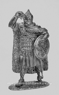 Знатный русский воин, 13 век, 54 мм, Солдатики Публия