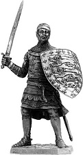 Миниатюра из металла 096. Джон Плантагенет, герцог Корволла 1316-1336 гг. EK Castings - фото