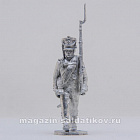 Сборная миниатюра из металла Унтер-офицер гренадерского полка, идущий 1808-1812 гг, 28 мм, Аванпост