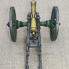 Миниатюра из олова Французская 6-фунтовая пушка, 1805-15 гг, 54 мм, Студия Большой полк (ИЛ2258.11.03.54) (ИЛ2258.11.03.54)