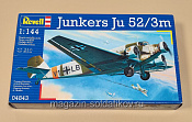 Сборная модель из пластика 04843 Самолёт Ju-52/3m (1:144) Revell - фото