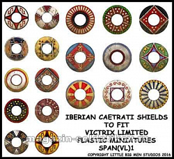 Декаль Iberian Caetrati Shield Transfers 1