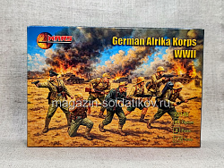 Солдатики из пластика WWII German Afrika Korps (1/72) Mars (72148) (72148)