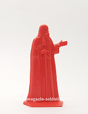 Солдатики из пластика Киевская Русь. Мирный житель. Архиепископ Илларион (красный), Воины и битвы - фото