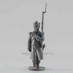 Сборная миниатюра из смолы Рядовой элитной роты линейной пехоты, 28 мм, Аванпост