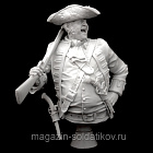 Бюст из смолы Капитан пиратов, 1:10 Medieval Forge Miniatures (A-053) (A-053)