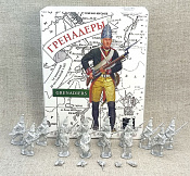 Фигурки из металла Гренадеры (14 фигур) 28 мм, АРЕС и STP-miniatures - фото