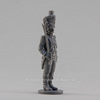 Сборная миниатюра из смолы Офицер карабинерской роты легкой пехоты, стоящий, Франция, 28 мм, Аванпост