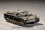 Сборная модель из пластика Бронетехника САУ «Штурмгешютц» III Ausf.Е, 1:72 Трумпетер - фото