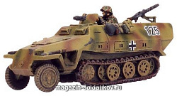 Сборная модель из пластика Sd Kfz 251/1D, /10D (3.7cm) (15мм) Flames of War (GE241) (GE241)