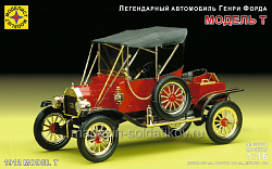 Сборная модель из пластика Легендарный автомобиль Генри Форда «Модель Т» (1:16) Моделист (601601) (601601)