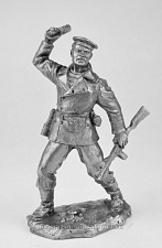Миниатюра из олова 5124 СП Краснофлотец РККФ 1940-43 гг ., 54 мм, Солдатики Публия - фото