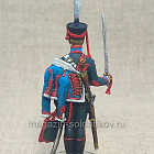 Миниатюра из олова Рядовой Павлоградского гусарского полка. Россия, 1810-14, 54 мм, Студия Большой полк (ИЛ2259.12.02.54) (ИЛ2259.12.02.54)