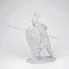 Сборная миниатюра из смолы Русский воин, 9-10 вв, 54 мм, Солдатики Публия