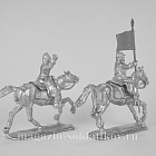 Сборные фигуры из металла Рейтары, Россия XVII в. набор №3 (2 фигуры) 28 мм, Figures from Leon
