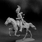 Сборная миниатюра из смолы Трубач армейских драгунских полков, Россия 1812-14, 54 мм, Chronos miniatures (CHM-54397) (CHM-54397)