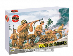 Солдатики из пластика А Набор солдатиков «Американская морская пехота» (1/72) Airfix (1716) (1716)