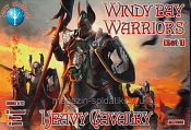 Солдатики из пластика Windy bay warriors. Set 1. Heavy Cavalry 1/72, Alliance - фото