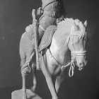 Сборная миниатюра из смолы Рядовой Лейб-Гвардии Драгунского полка, 1812-14, 54 мм, Chronos miniatures