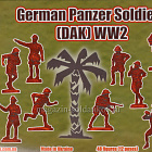 Солдатики из пластика German Panzer Soldiers (DAK) WW2 1/72 Orion
