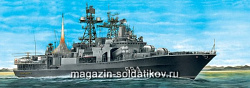 Сборная модель из пластика Большой противолодочный корабль «Североморск» 300мм Моделист