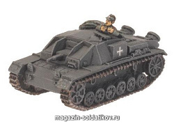Сборная модель из пластика StuG III D (15мм) Flames of War (GE121) (GE121)