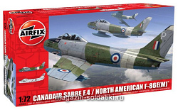 А Самолет SABRE F86 Mk4 CANADAIR (1/72) Airfix (3083) (3083)