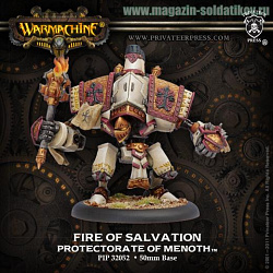 Сборная миниатюра из металла и смоллы PIP 32052 Protectorate Unique Character Jack Fire of Salvation BOX Warmachine