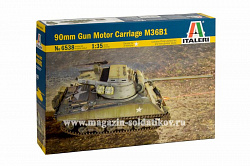 Сборная модель из пластика ИТ 90mm Gun Motor Carriage M36B1 (1/35) Italeri