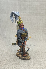 Миниатюра из олова Янычар с арбалетом, 54 мм Студия Большой полк - фото