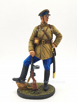 Миниатюра в росписи Майор кавалерии Красной армии, 1939-42 гг. СССР, 54 мм (НФ0168.14.01.54) (НФ0168.14.01.54)