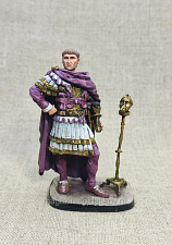 Миниатюра из олова Марк Аврелий, 1805 г. Россия, 54 мм, Большой полк - фото