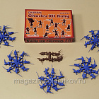 Солдатик из пластика Армия Карла XII (1/72) Инженер Басевич для Chintoys (CHT72007) (CHT72007)