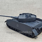 German Panzer IV with side armor CTS701C, 1:32 ClassicToySoldiers, 1998 год выпуска (Q540-0116) (Q540-0116)