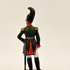 Миниатюра из олова Полковник Лейб-гвардии драгунского полка. Россия 1810-15 гг, Студия Большой полк (ИЛ0478.12.02.54) (ИЛ0478.12.02.54)