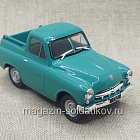 ГАЗ-М73 1955 г. голубой, Автолегенды СССР №117 (АС117) (АС117)
