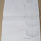 Чертеж катерного тральщика проекта 361Т 1/35 (366-201) (366-201)