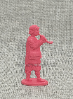 Солдатики из пластика Пастушок (красный), Воины и битвы (CN214_2) (CN214_2)