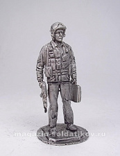Миниатюра из олова 122 РТ Штурман полка ВКС России, 54 мм, Ратник - фото
