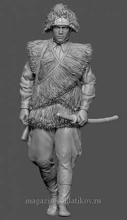 Сборная фигура из смолы Снайпер РККА с трофеем. Халхин-Гол. 1939 г. 1:35, SOGA miniatures (SM 3135) (SM 3135)