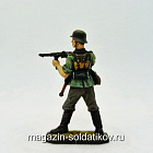 Автоматчик Вермахт 1941 год, 54 мм, Студия Большой полк (ИЛ0241.14.03.54) (ИЛ0241.14.03.54)