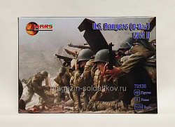 Солдатики из пластика US Rangers D-Day (1/72) Mars (72126) (72126)