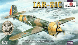 Сборная модель из пластика IAR-81C Румынский истребитель Amodel (1/72) (72170) (72170)