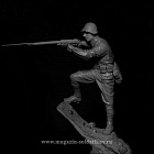 Сборная миниатюра из смолы Батальоны просят огня, (набор 3 фигурки), 75 мм, Баталия миниатюра