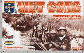 Солдатики из пластика Viet Cong (1/72) Orion - фото